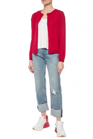 Cardigan with a decorative insert, zdjęcie 2 Cardigan with a decorative insert od Red Valentino